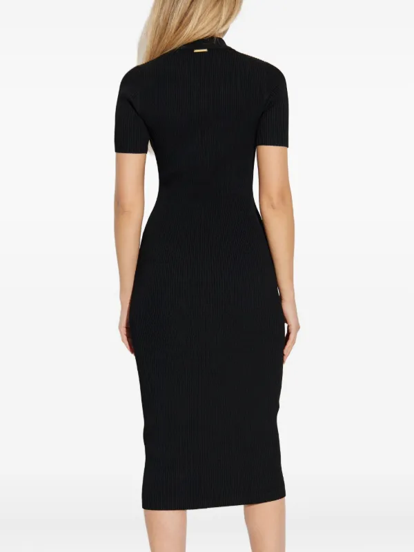 Michael Michael Kors リブ ポロドレス | ブラック | FARFETCH JP