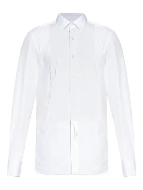 TOM FORD pleated-front shirt