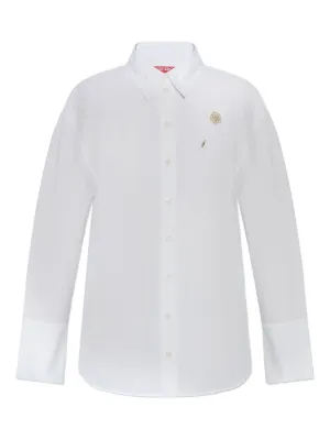 LOEWE ドレープ シャツ | ホワイト | FARFETCH JP