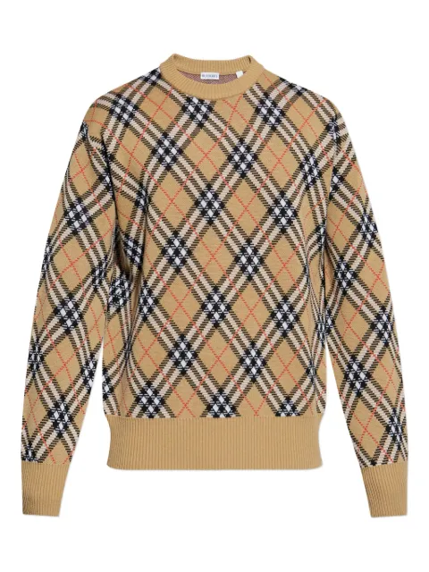Burberry Pullover mit Karomuster