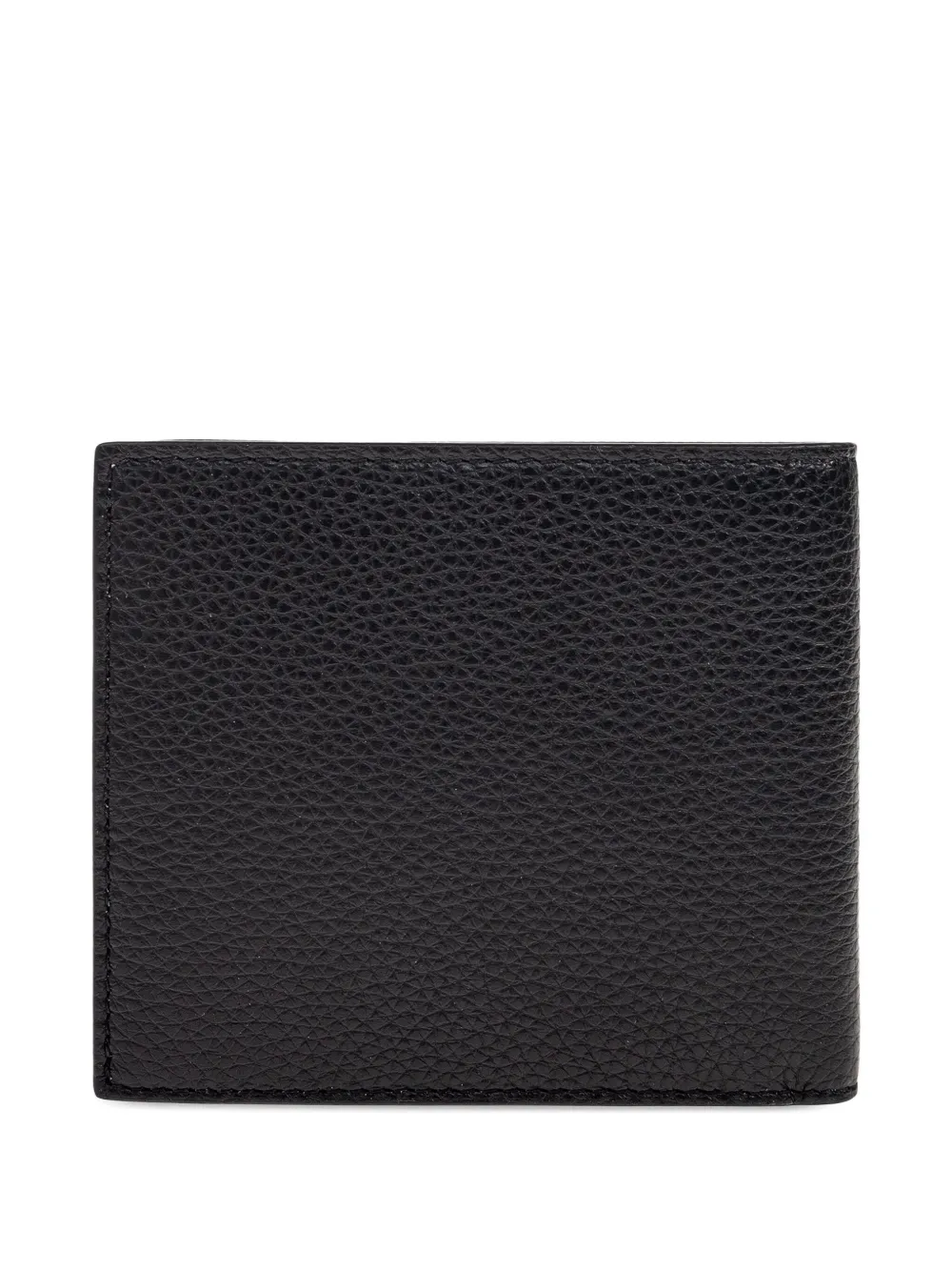 DSQUARED2 logo-plaque leather wallet Zwart