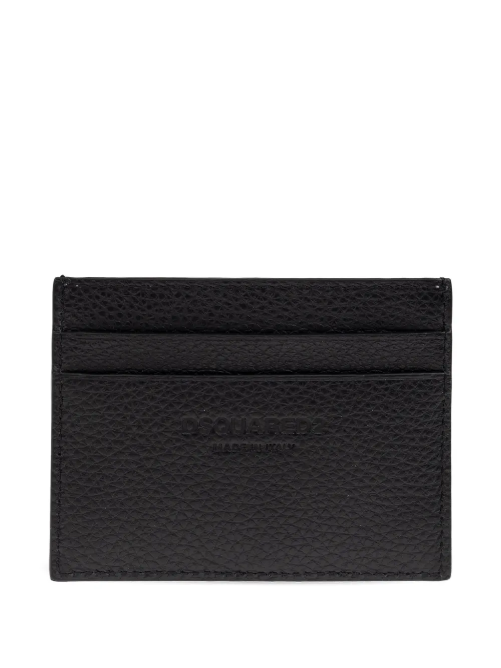 DSQUARED2 Leren pasjeshouder Zwart