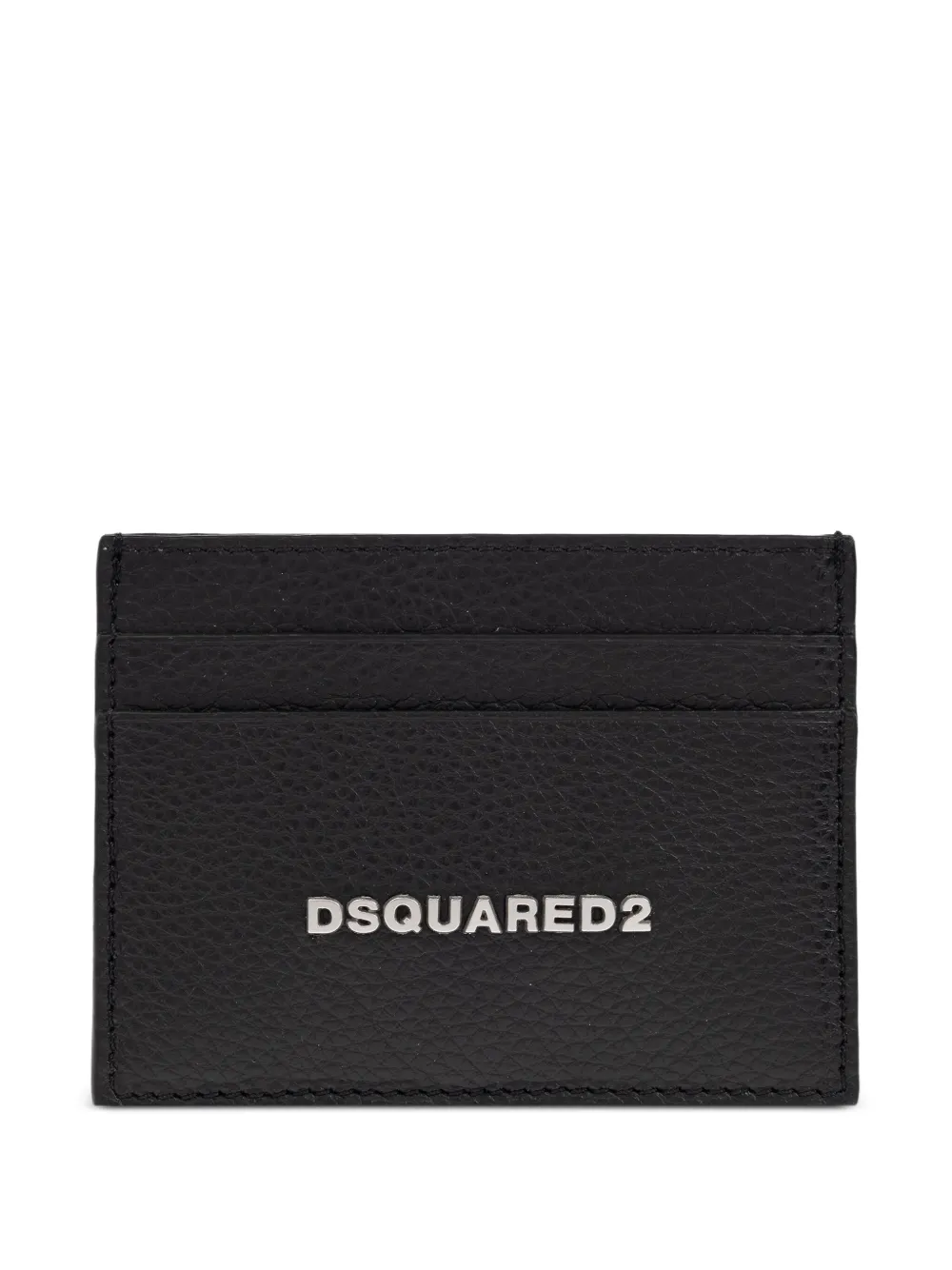 DSQUARED2 tarjetero con placa del logo | negro | Image 1