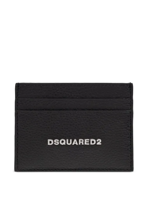 DSQUARED2 tarjetero con placa del logo