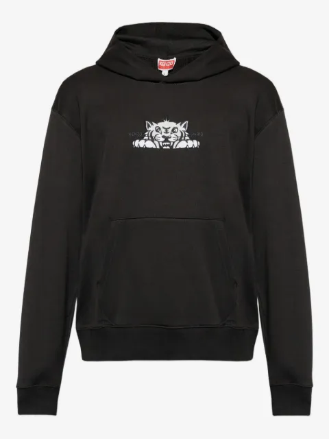 Kenzo logo-embroidered hoodie