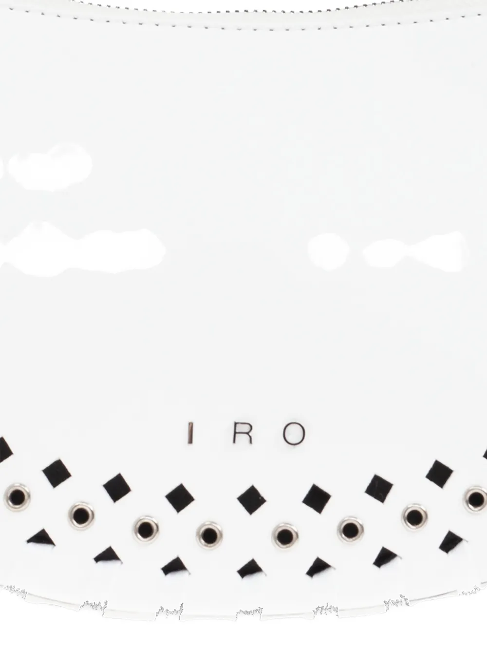 IRO Iri Arc O schoudertas Wit