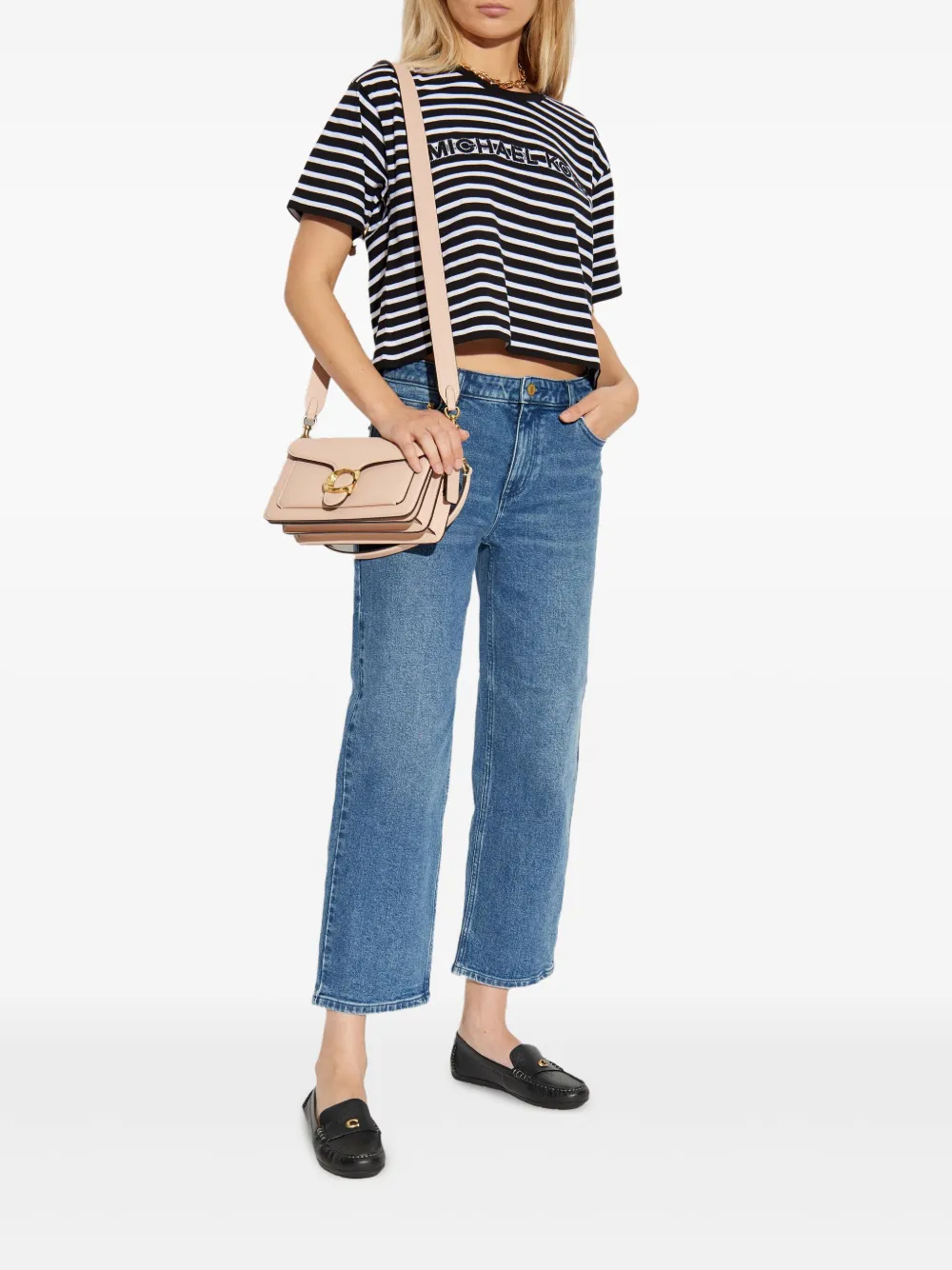Michael Kors cropped jeans Blauw