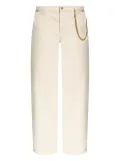 Michael Michael Kors logo-appliqué trousers - White