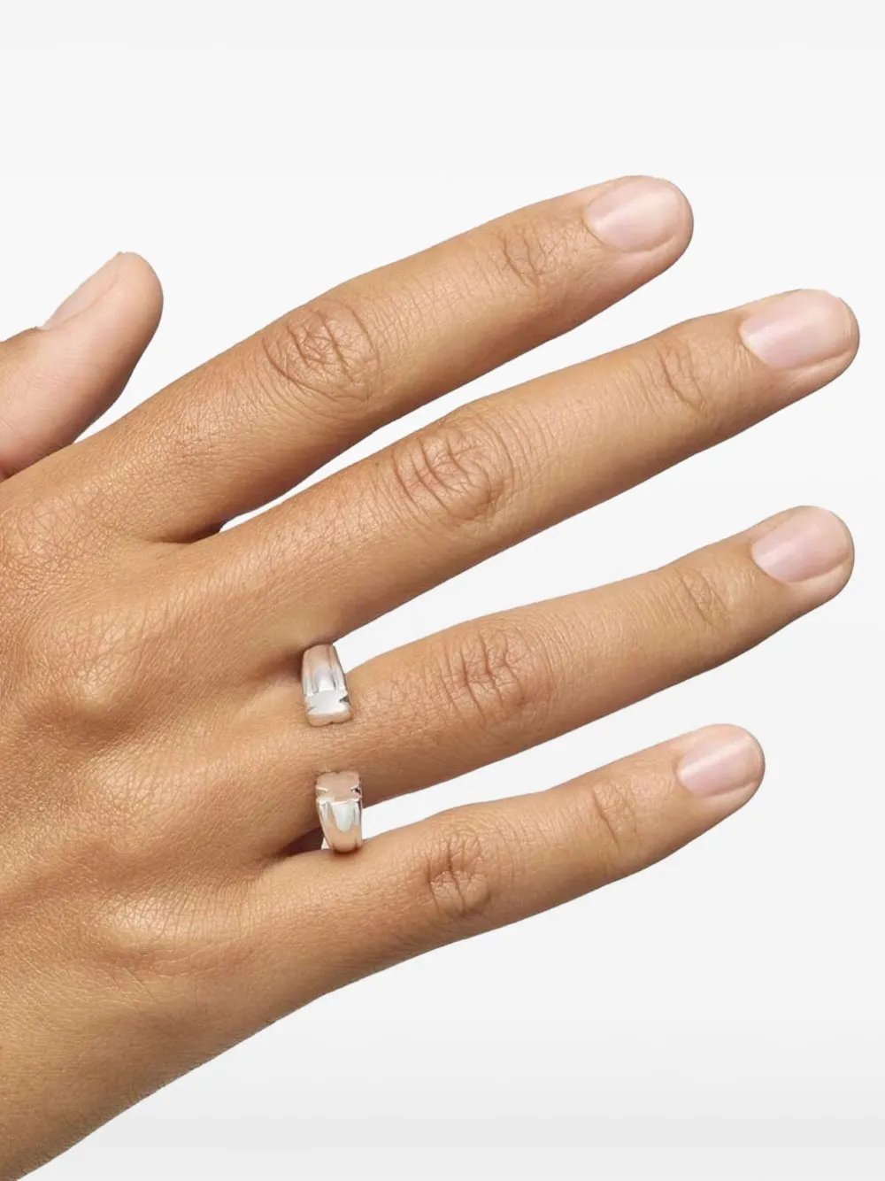 TOUS Ring met beer - Zilver