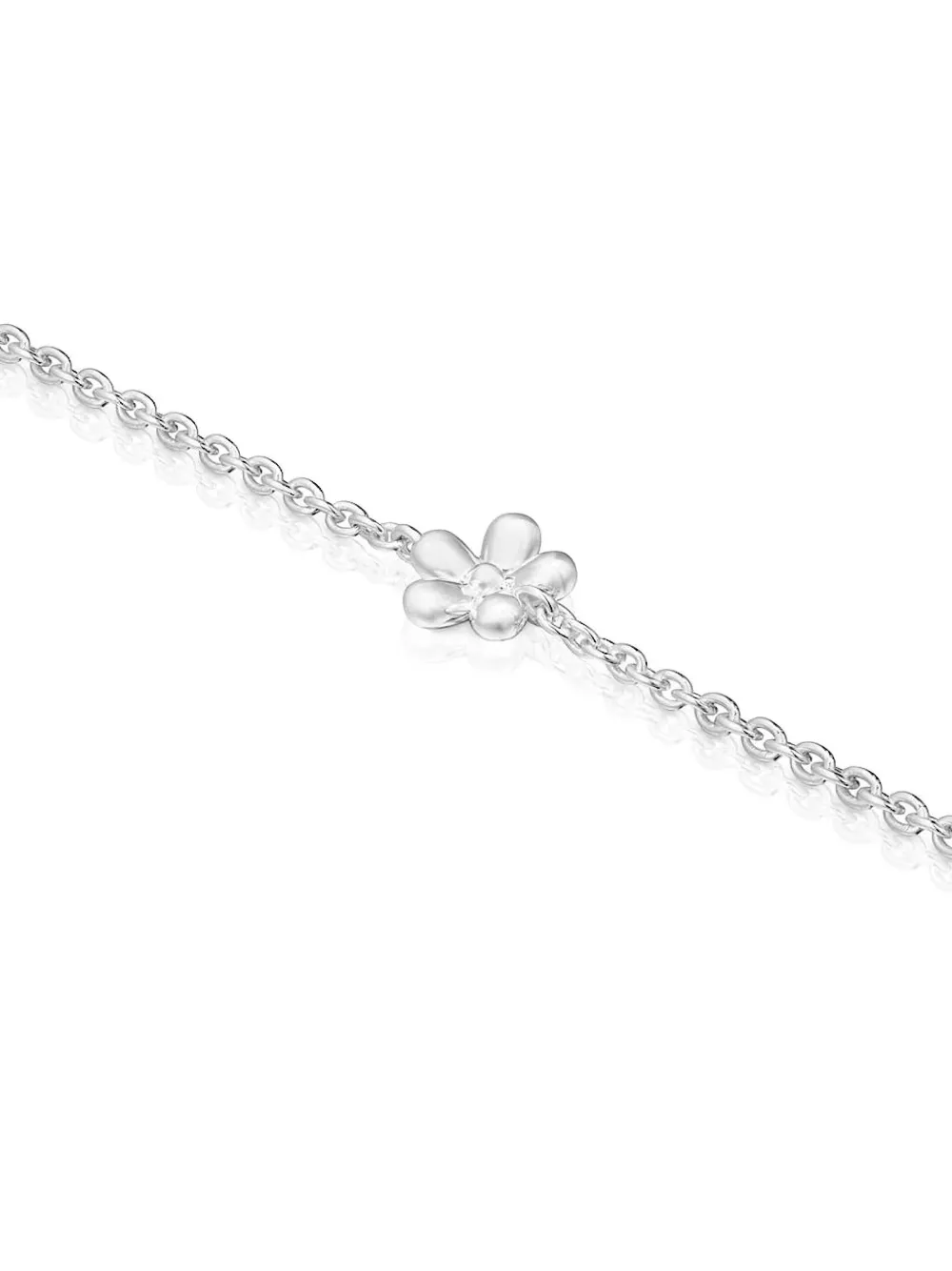 Tous Flower Chain Bracelet In Neutral