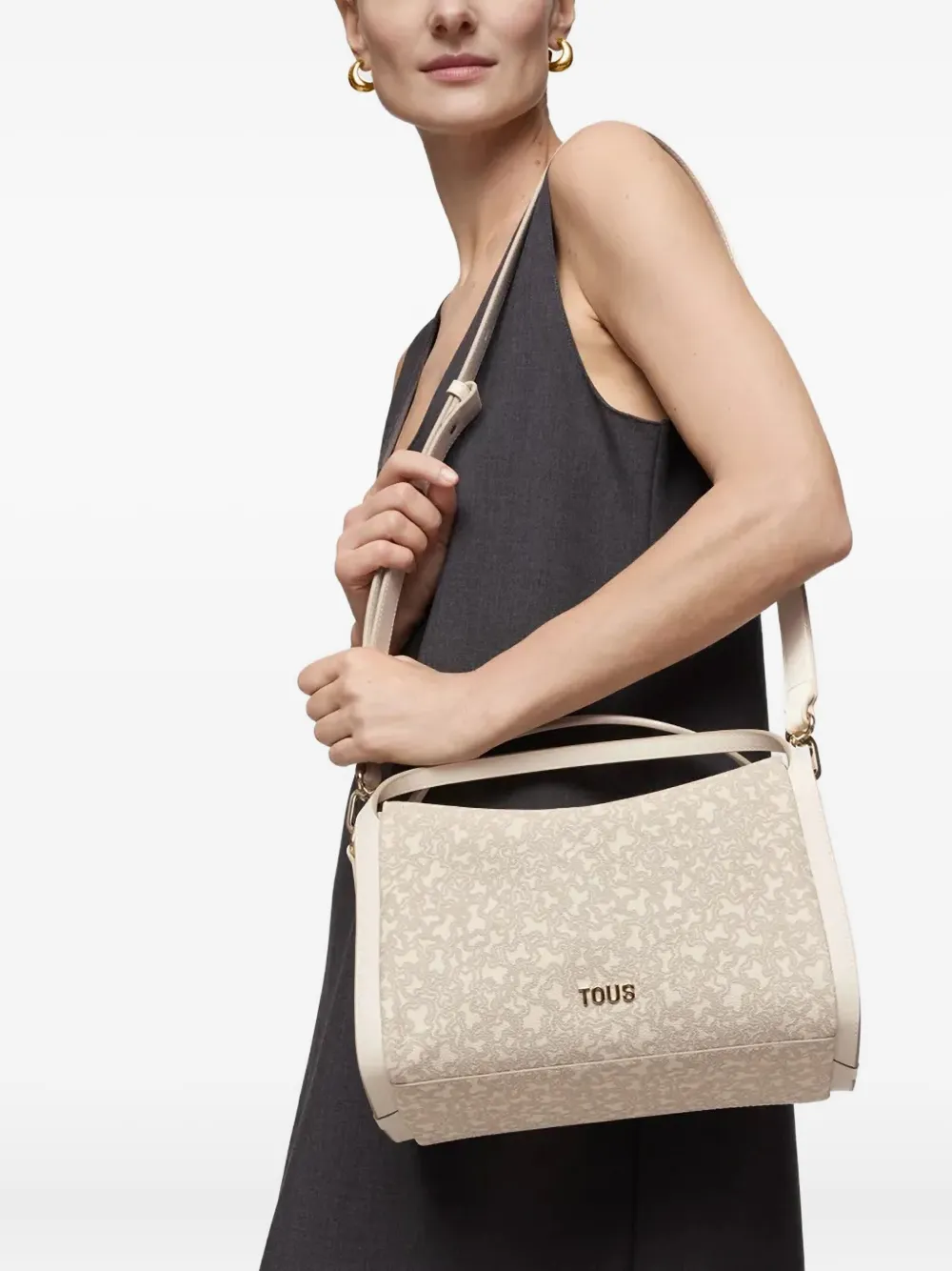 TOUS monogram-print tote bag - Beige