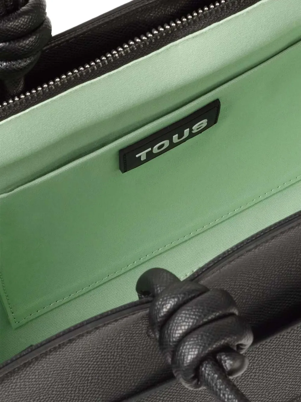 TOUS Amaya medium shopper met geknoopt handvat Zwart