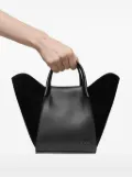 TOUS small Tulip suede tote bag - Black