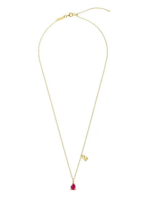 TOUS collar con forma de pera y motivo de oso