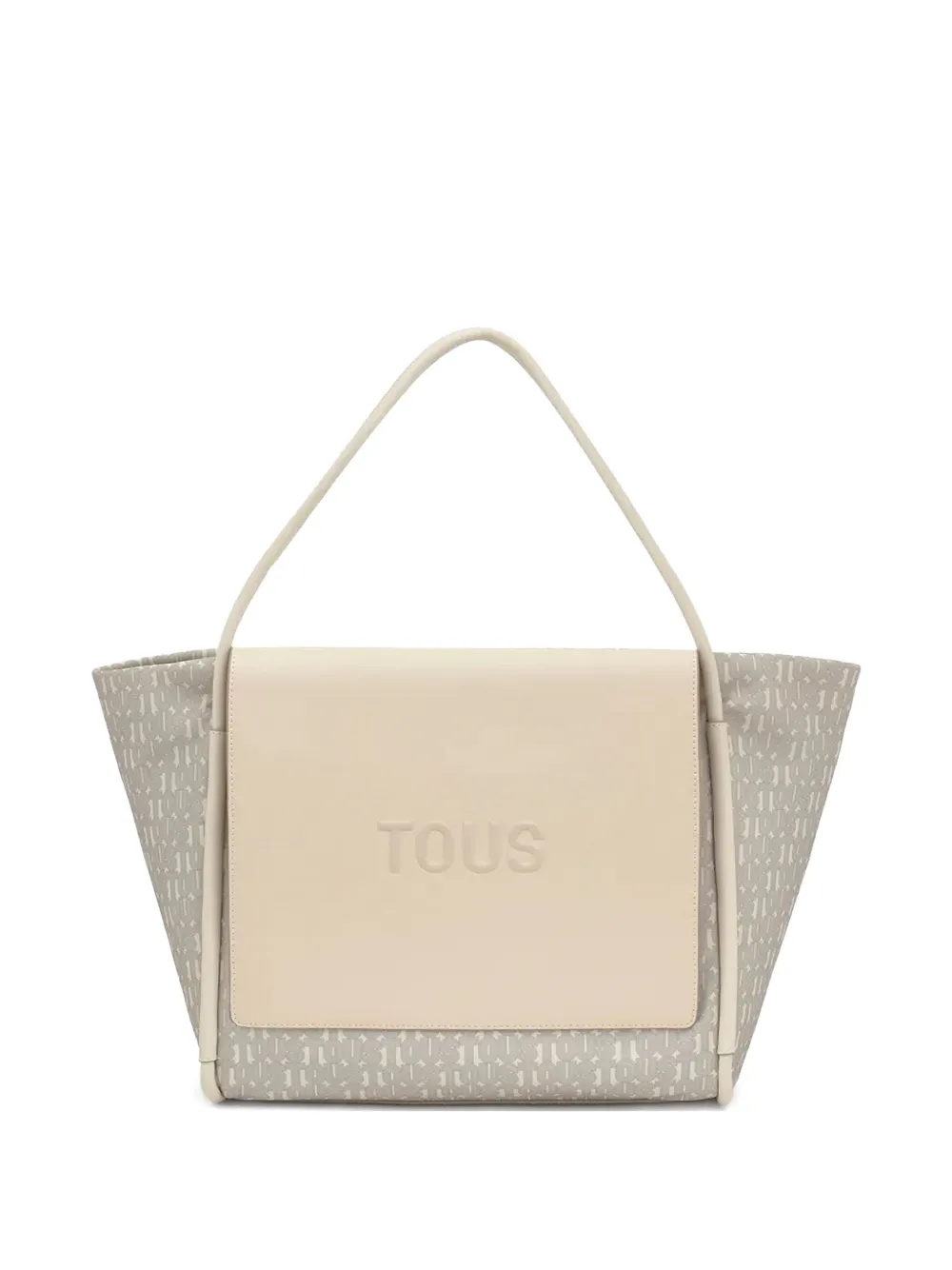 TOUS モノグラム ハンドバッグ M - ニュートラル TOUS モノグラム ハンドバッグ M - ニュートラル