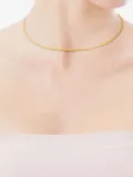 TOUS 18K yellow gold twisted chain necklace