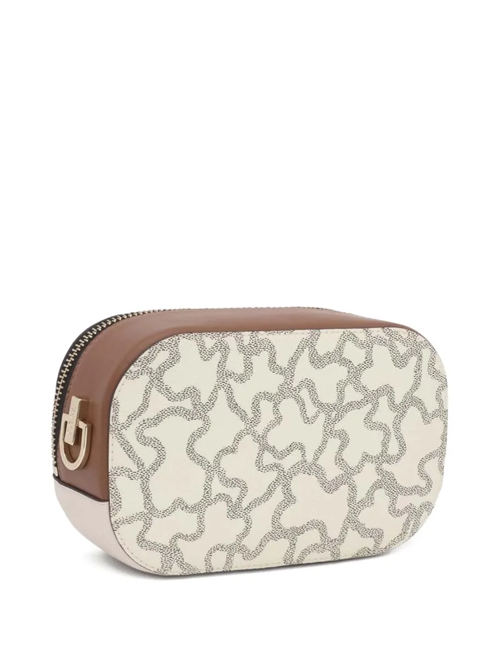 Tous Reporter Kaos Icon Bear-print Top-handle Bag In Neutral