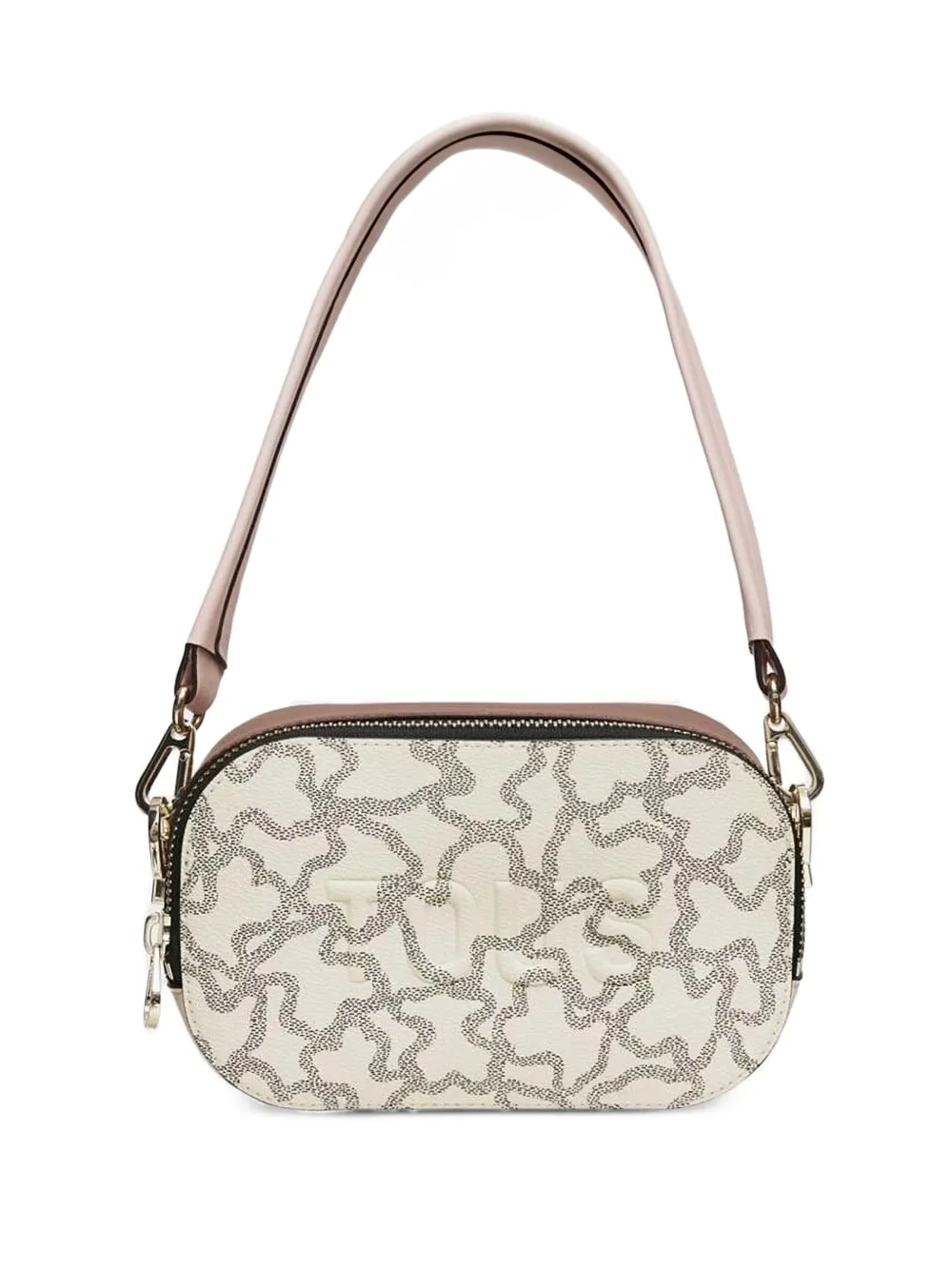 Tous Reporter Kaos Icon Bear-print Top-handle Bag In Neutral
