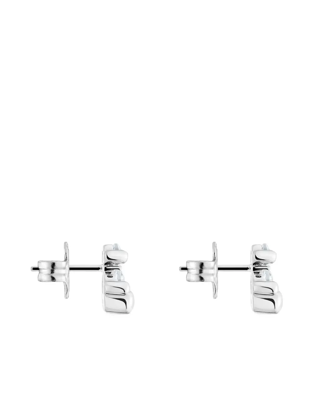 TOUS bear-shaped earrings - Zilver
