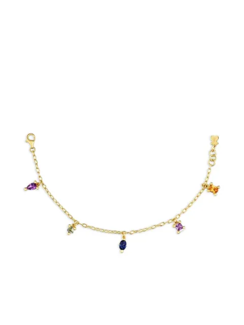 TOUS gemstone charm bracelet