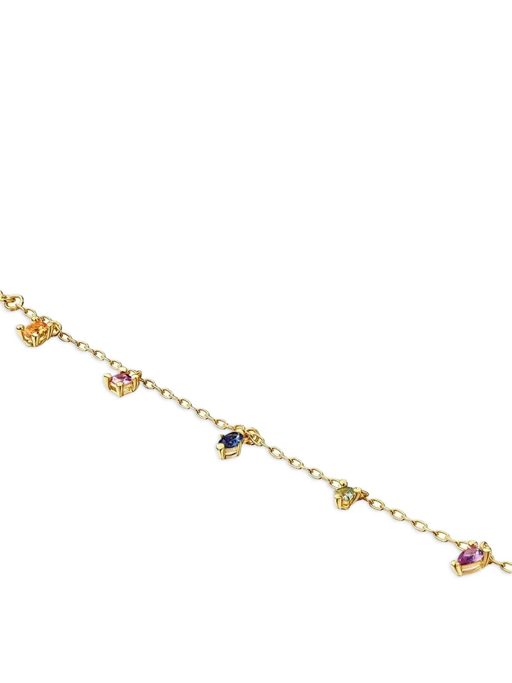 Gemstone Charm Bracelet