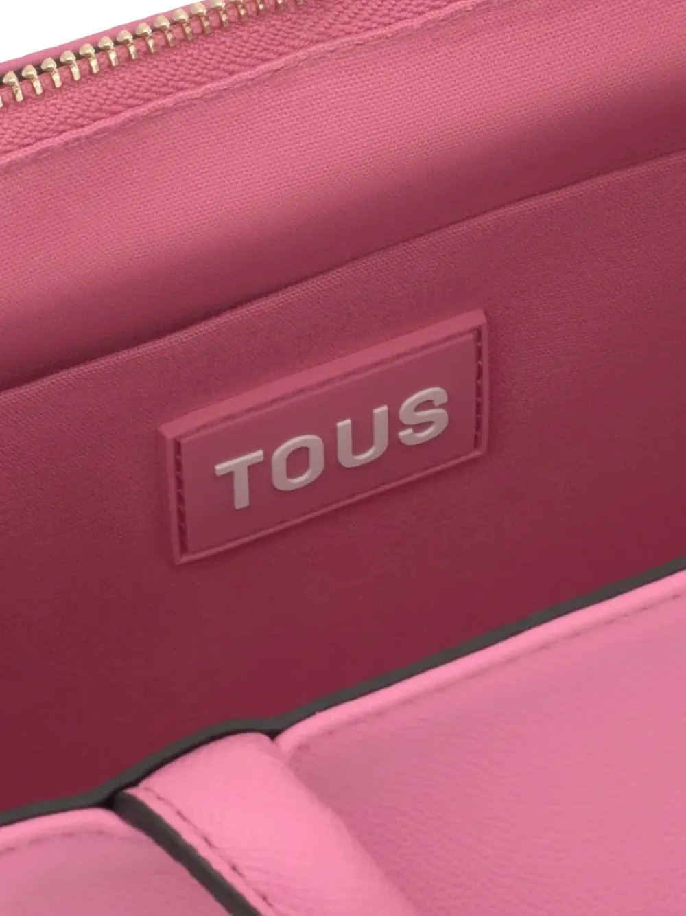 TOUS Shopper met logo-reliëf Roze