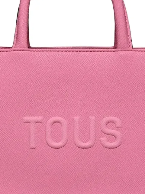 TOUS embossed-logo tote bag