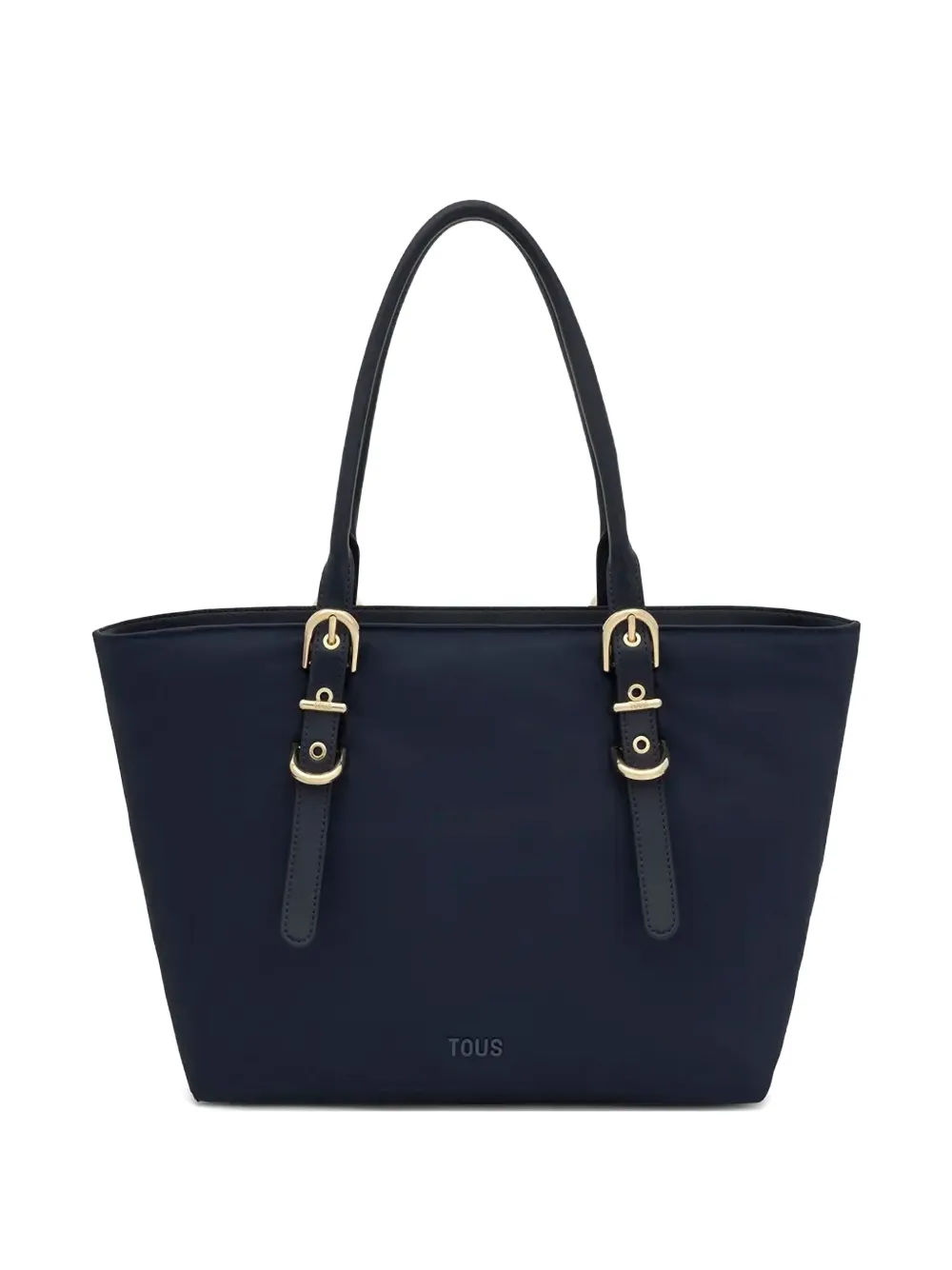 TOUS バックルディテール ハンドバッグ M - ブルー TOUS バックルディテール ハンドバッグ M - ブルー