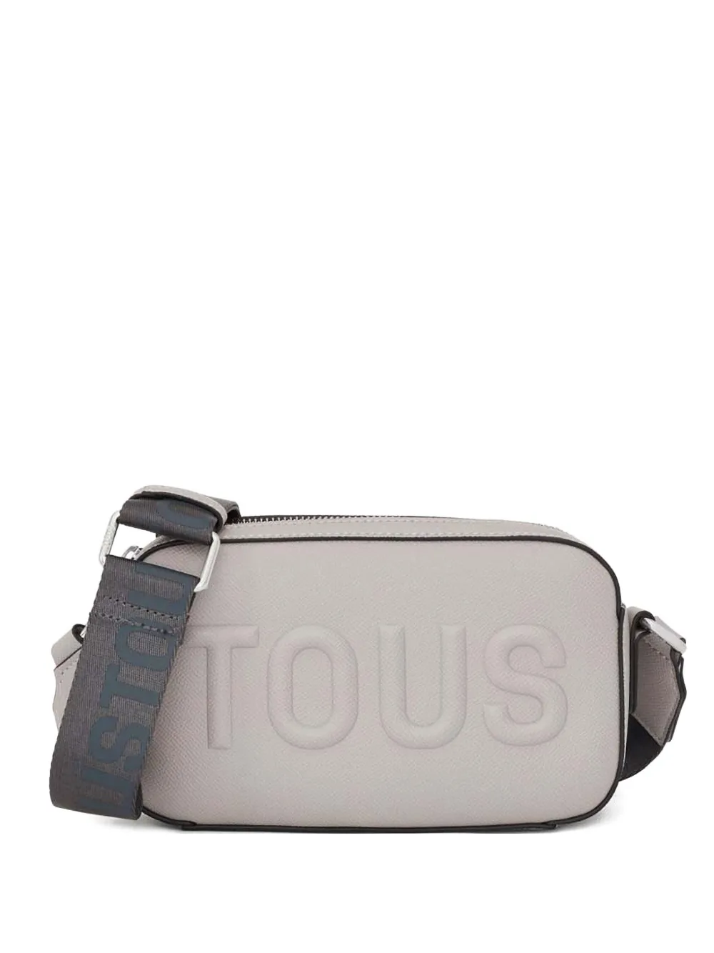 logo-embossed crossbody bag