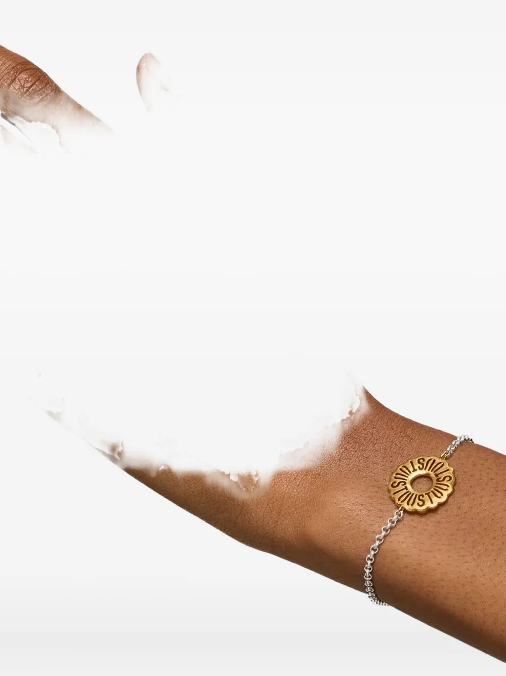 Tous Flower-shaped Chain Bracelet In Metallic
