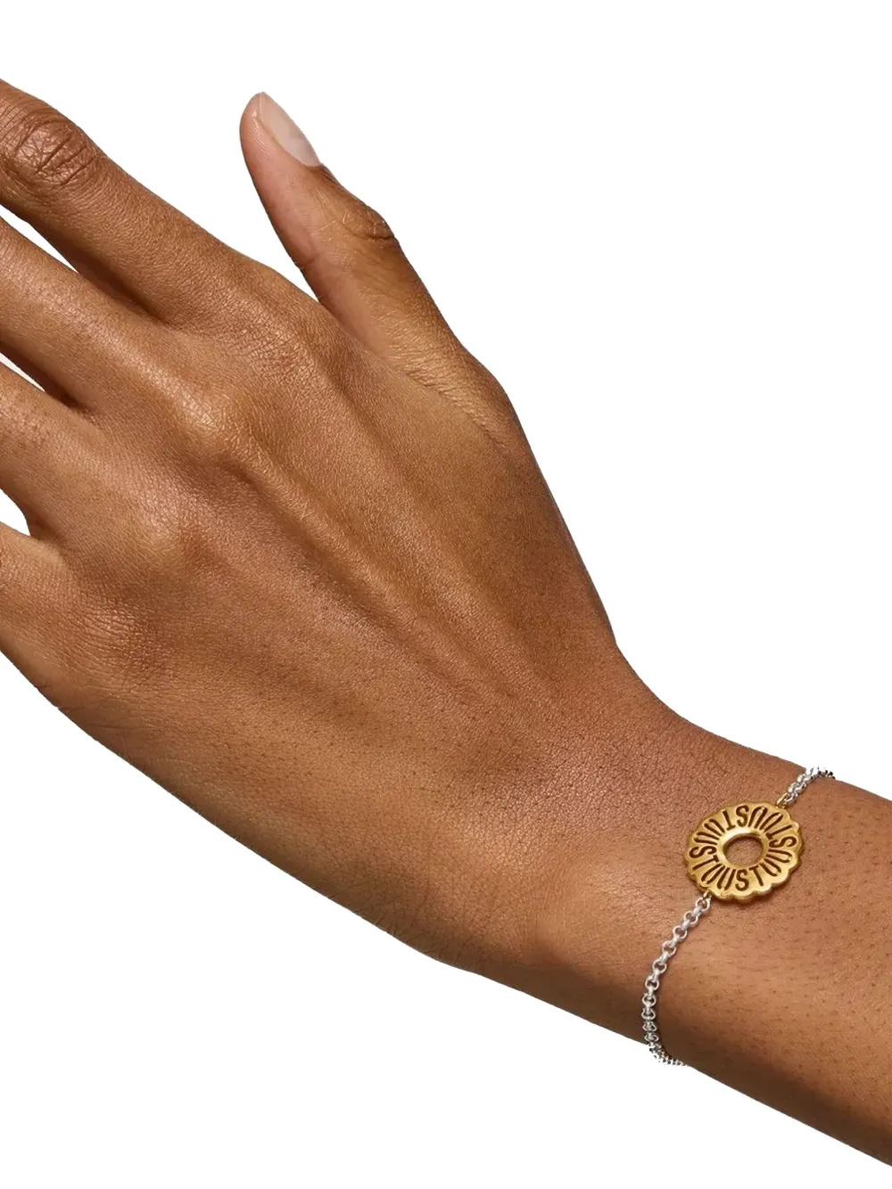 TOUS flower-shaped chain bracelet - Zilver