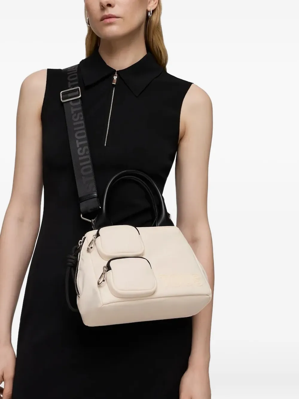 Tous Multi-pockets Tote Bag In Neutral