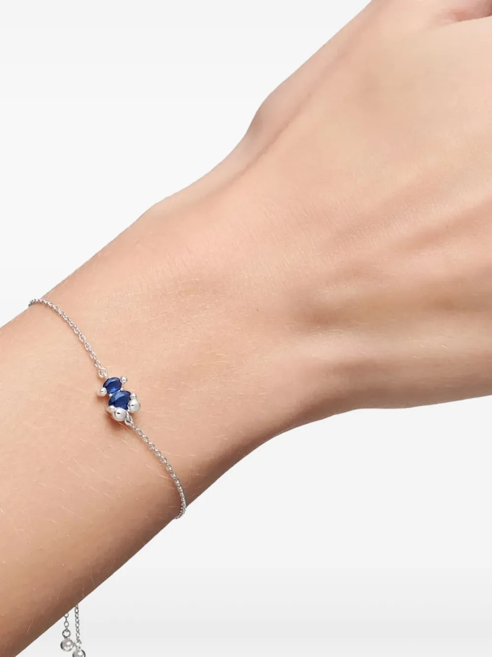 Tous Sapphire Beaded Bracelet In Metallic