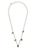 TOUS Colour LGG gemstone chain necklace - Gold