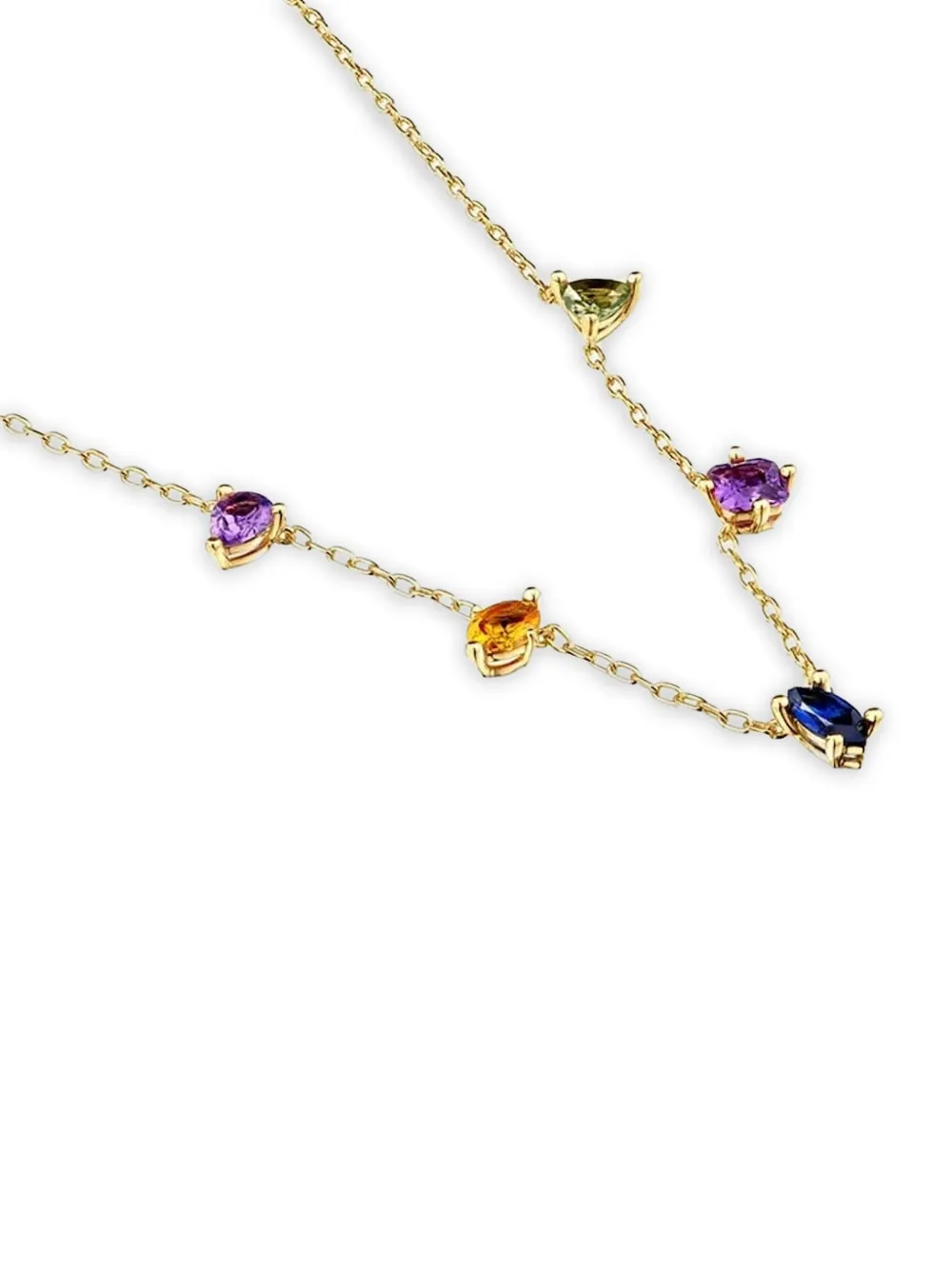 TOUS Colour LGG gemstone chain necklace - Goud