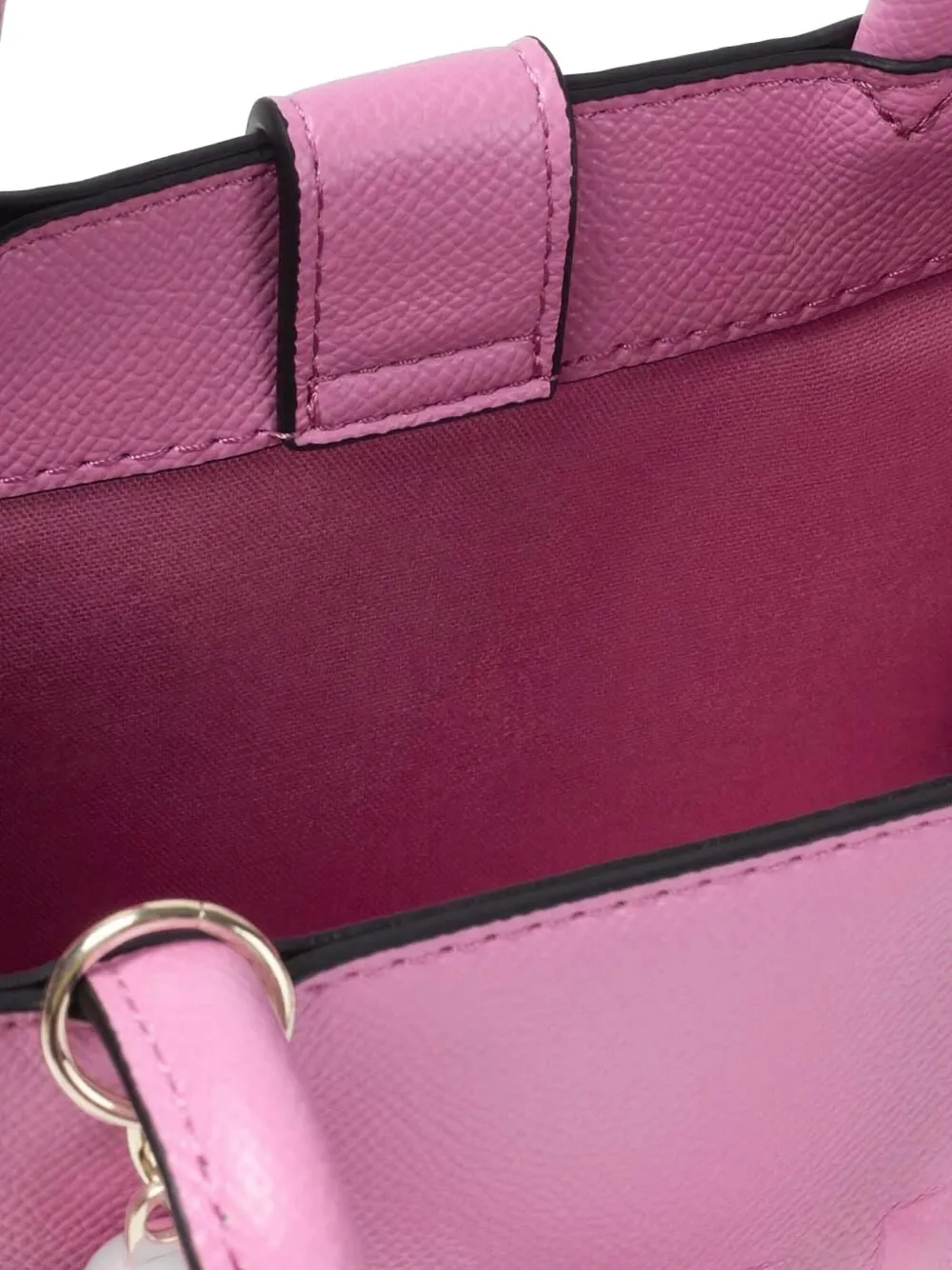 Mini Cube Embossed Tote Bag