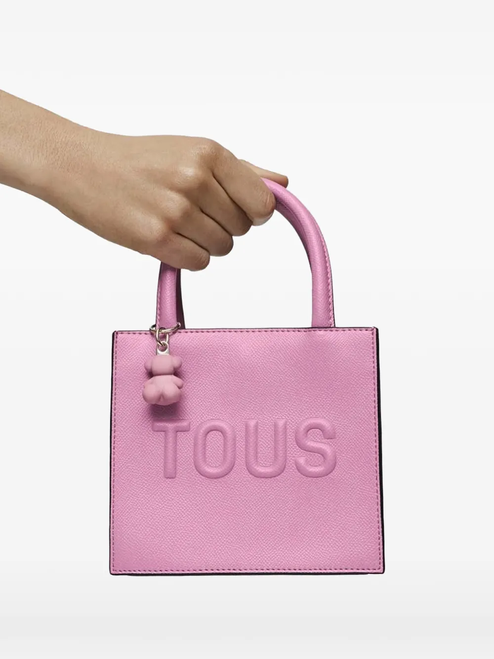 Mini Cube Embossed Tote Bag
