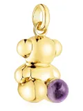 TOUS bear amethyst necklace - Yellow