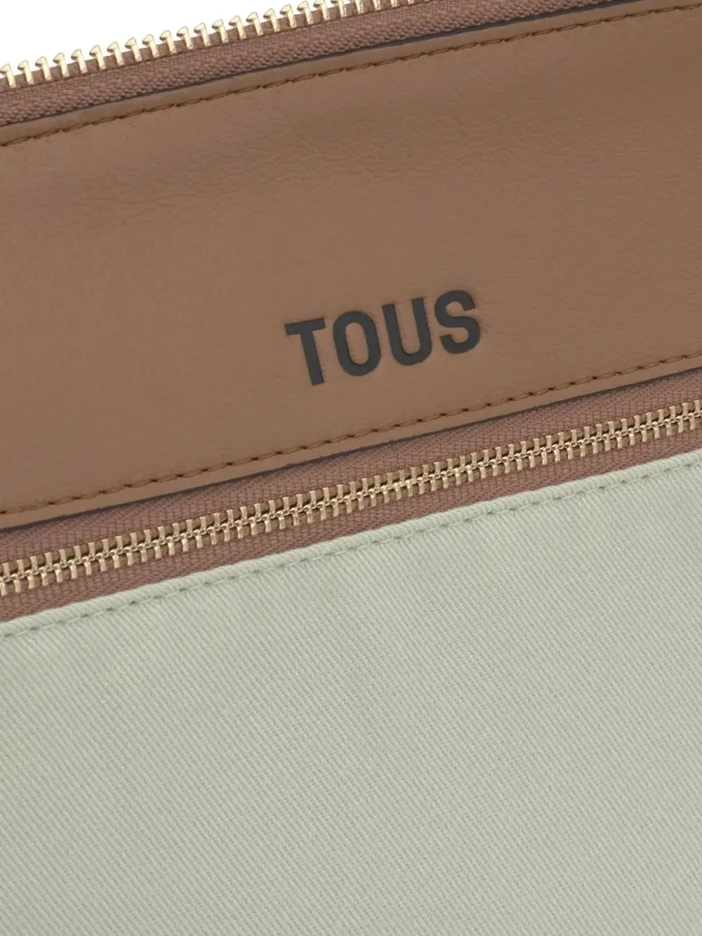 TOUS Shopper met monogram en gesp Bruin