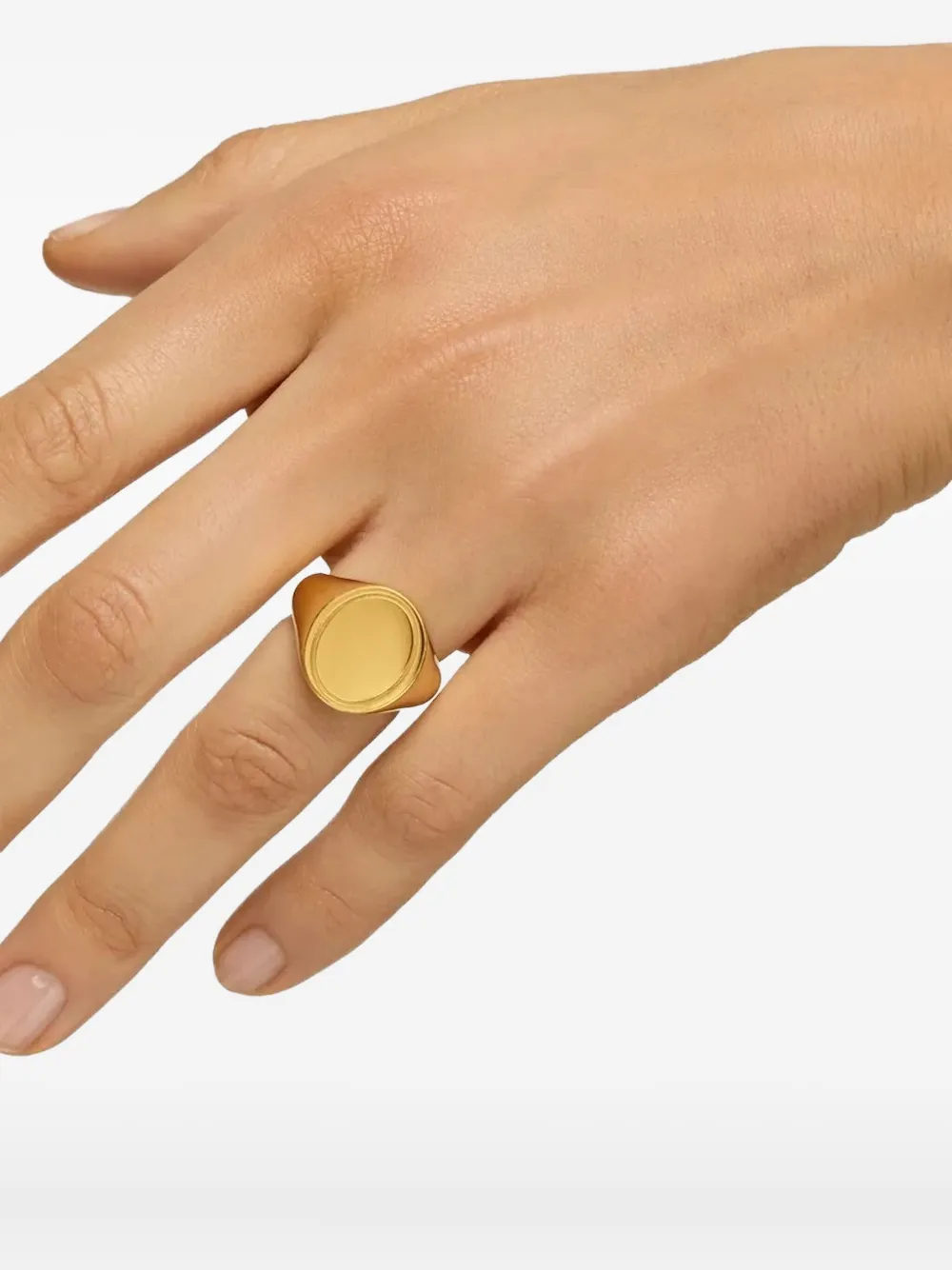  Tous Oval-shaped Ring - Gold 