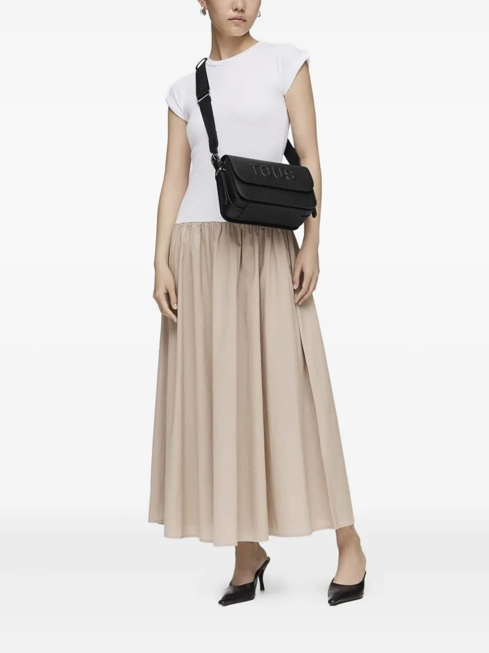 TOUS medium Brenda shoulder bag - Zwart