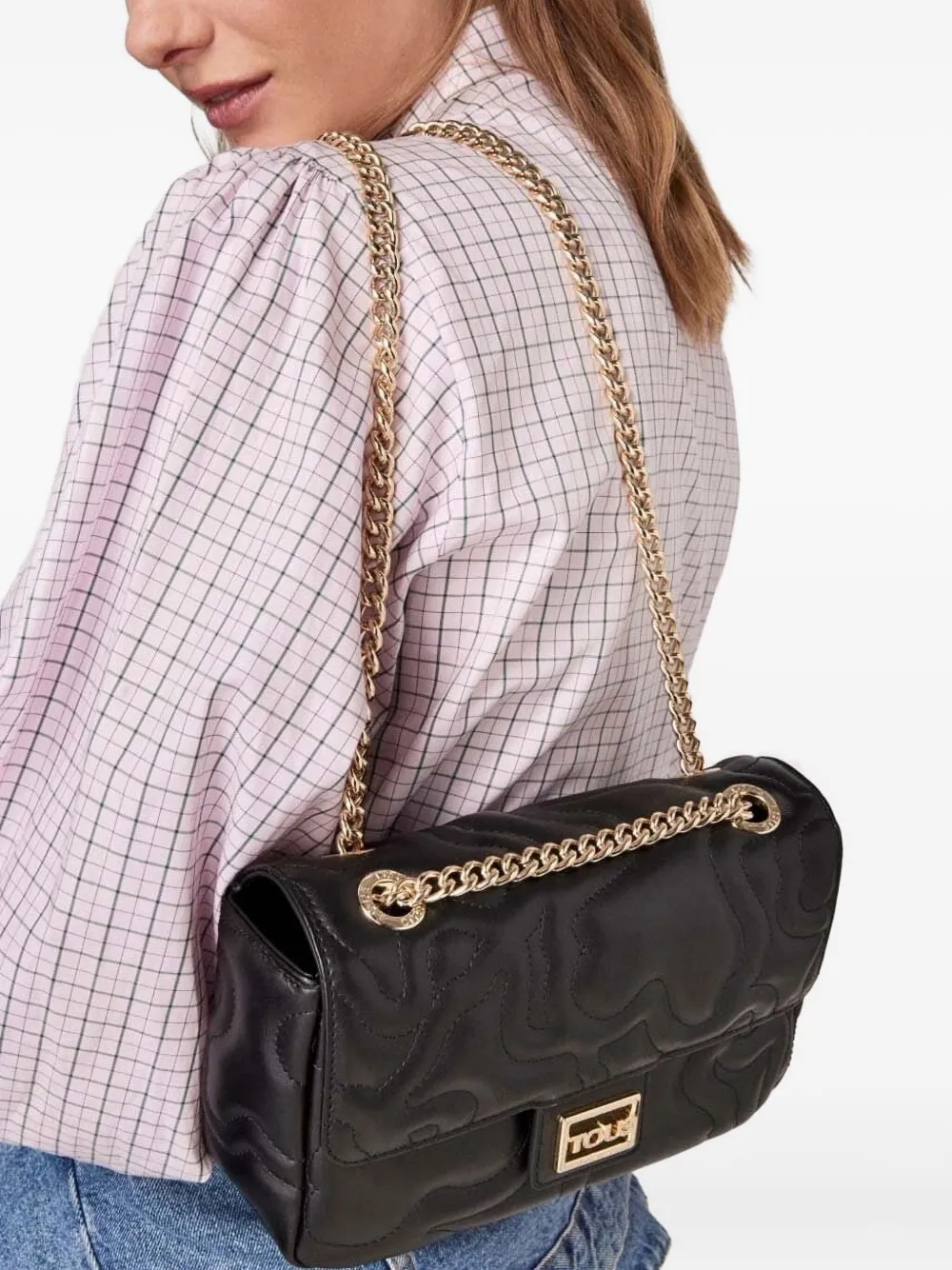 Tous Small Kaos Dream Crossbody Bag In Black