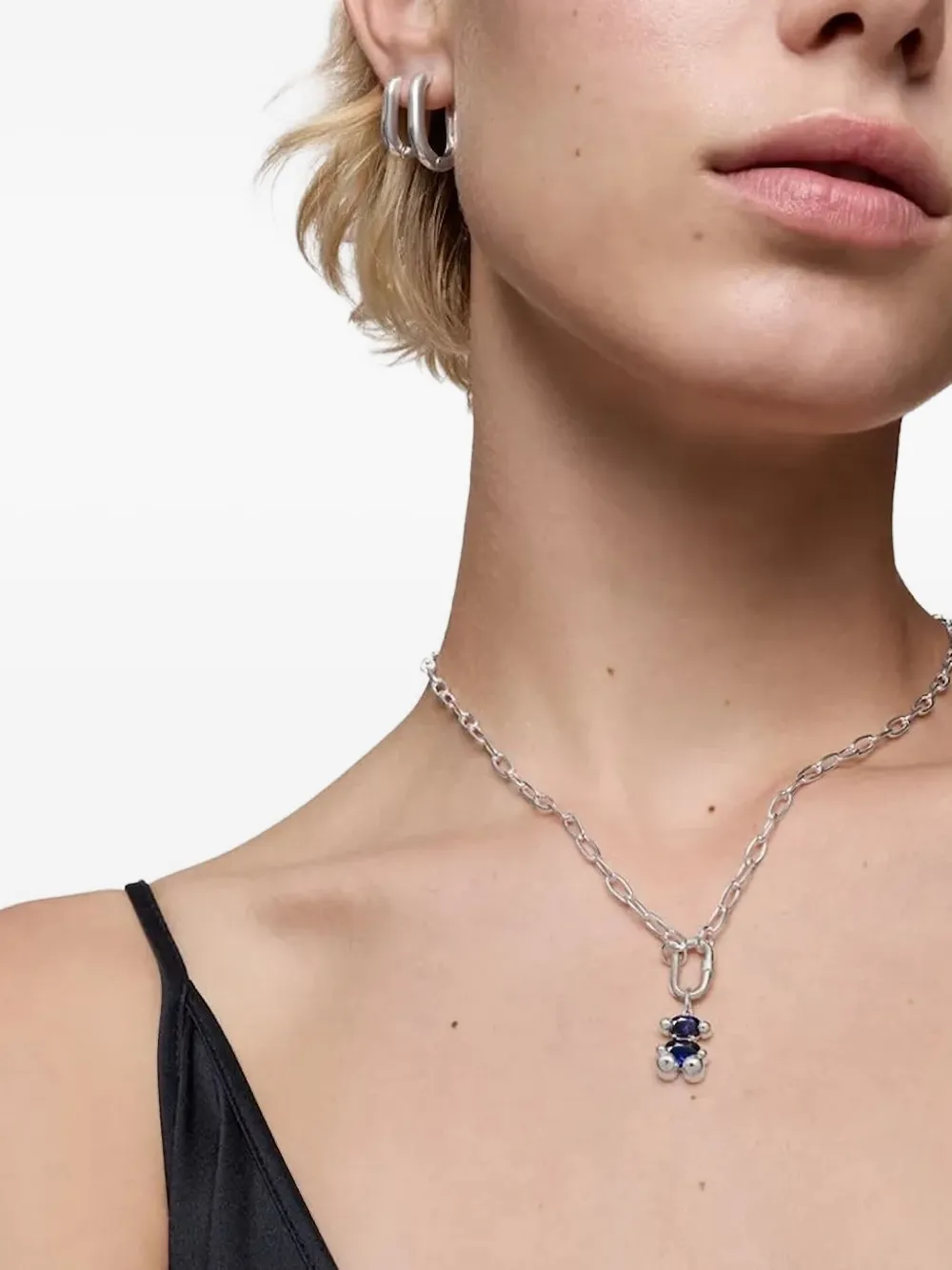TOUS Color Bear LGG pendant - Zilver
