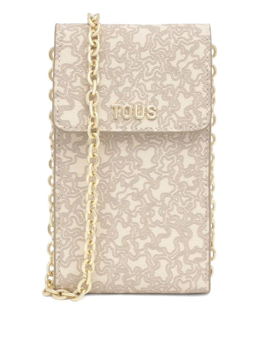logo-print chain-strap phone bag