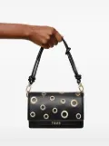 TOUS eyelet-detail satchel bag - Black