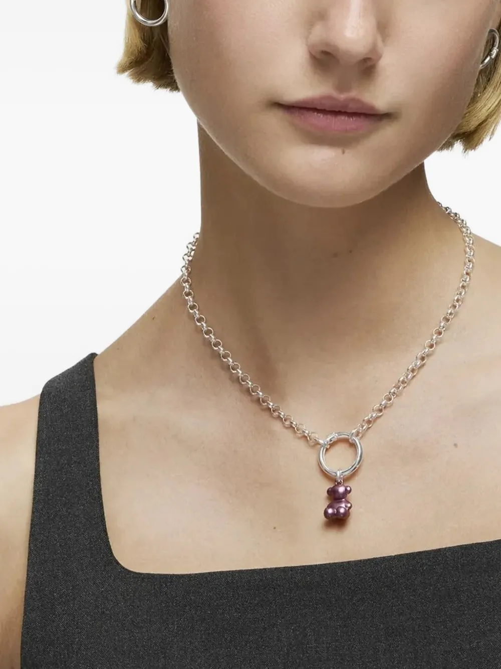TOUS Beervormige bedel - Zilver