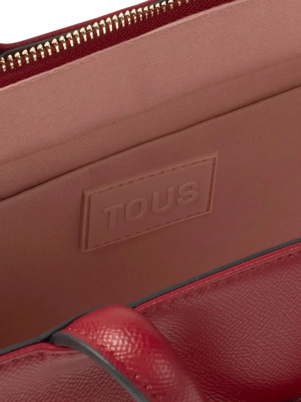 TOUS Amaya medium shopper met logo-reliëf Rood