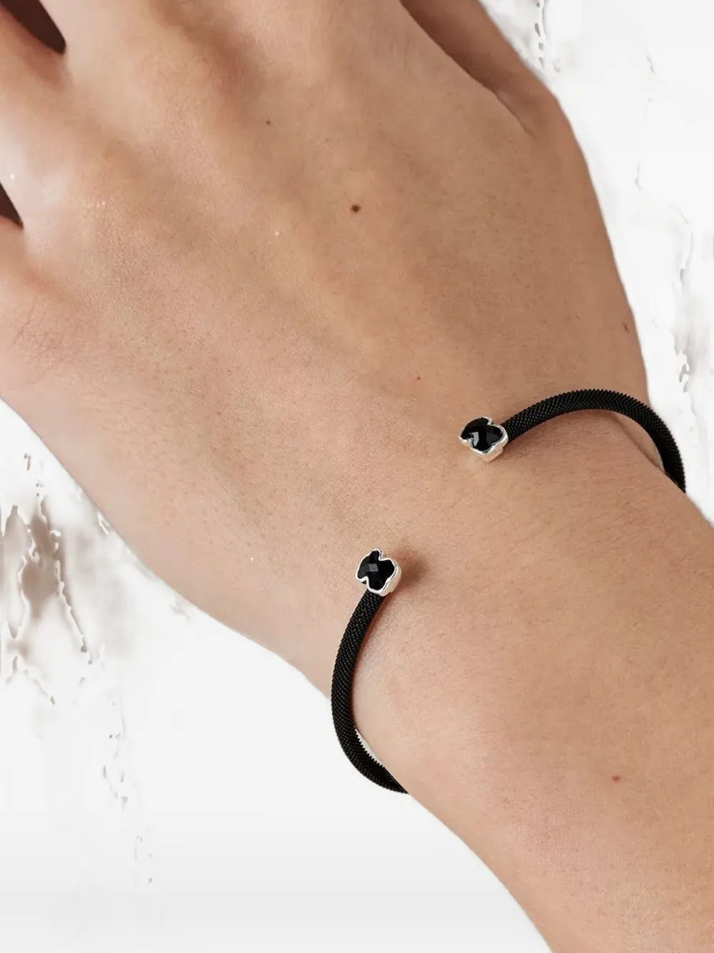 TOUS bear-embellished bracelet - Argento