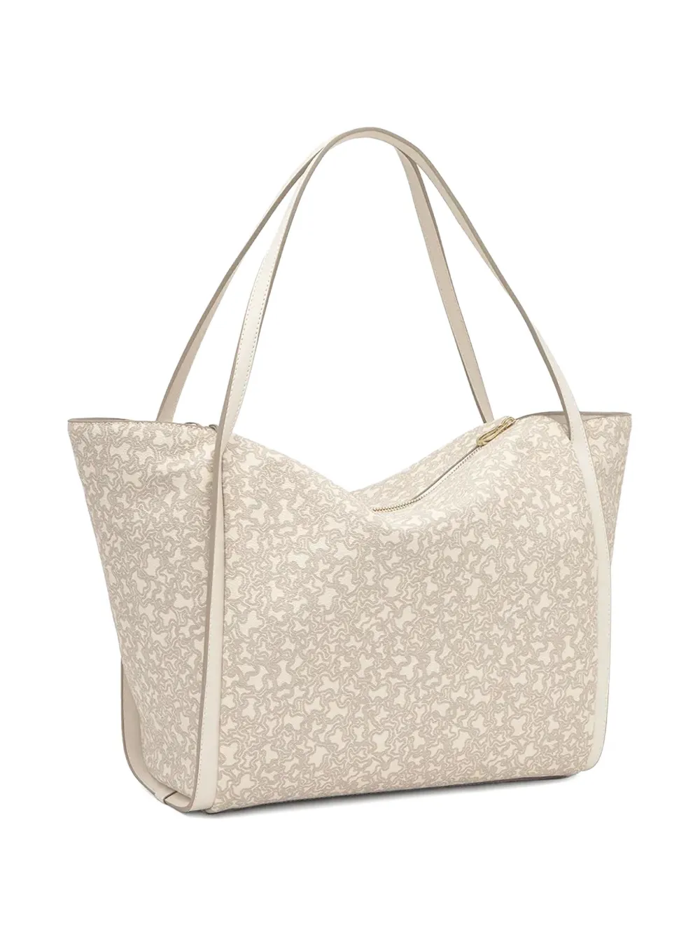 TOUS Grote Kaos Mini Lines shopper Beige