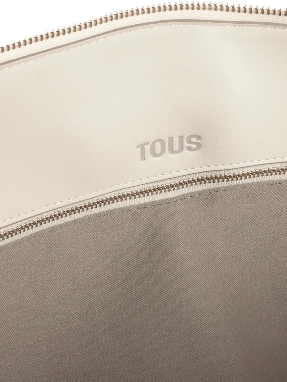 TOUS Grote Kaos Mini Lines shopper Beige